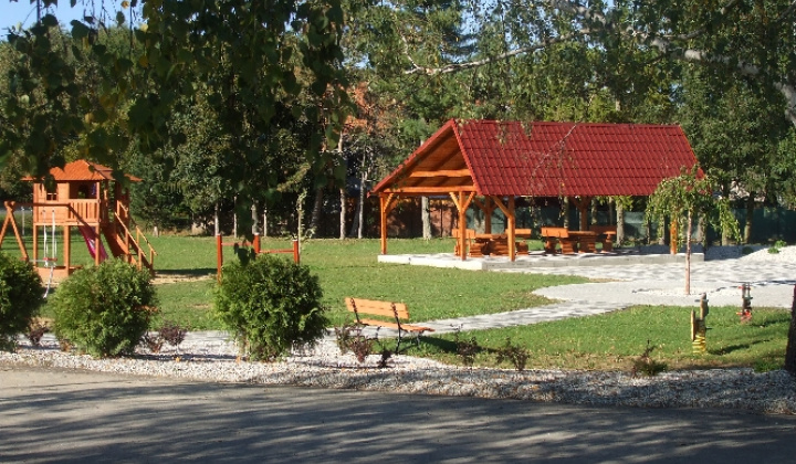 Oddychová zóna v obci Krškany