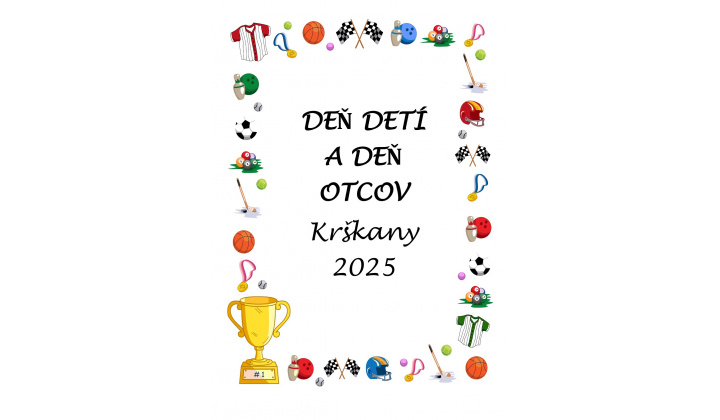Fotka pre článok Deň detí a Deň otcov oslávime športovo