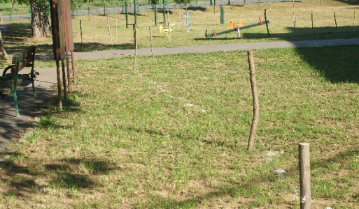 Oddychová zóna v obci Krškany 