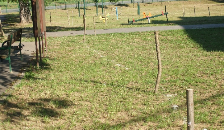 Oddychová zóna v obci Krškany
