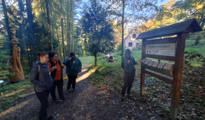 Aktuality / Navštívili sme Lesnícke arborétum Kysihýbel - foto