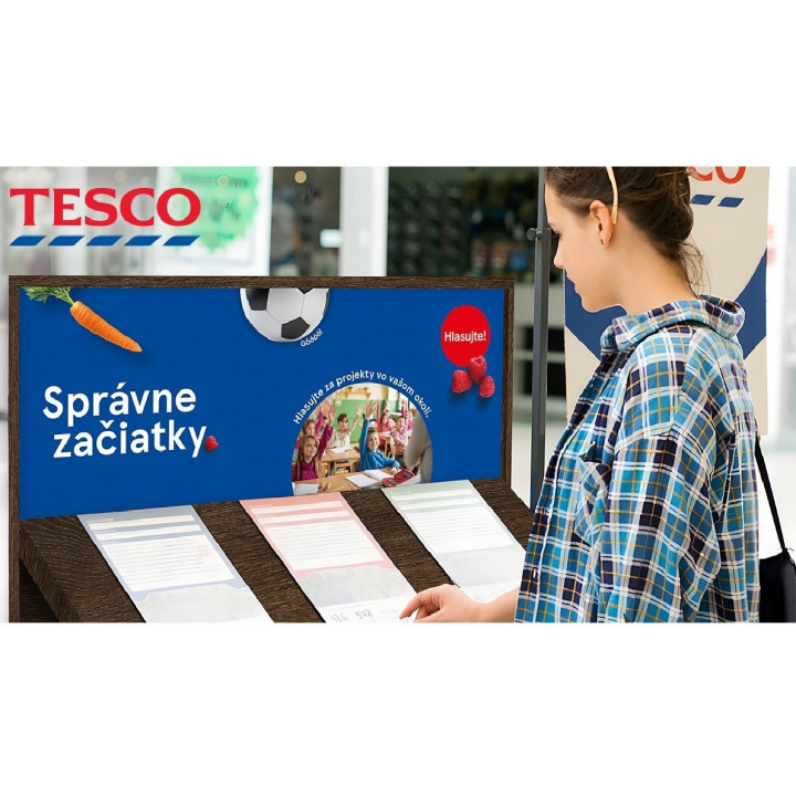 Menšia fotka pre článok Hlasujte za náš projekt v supermarkete Tesco Levice